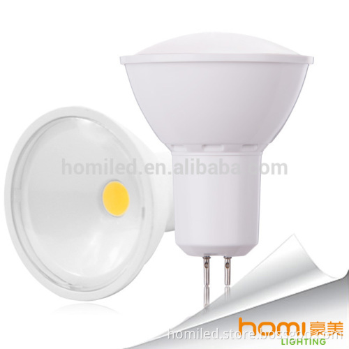 7W spotlight 24/ 36 /60 degrees beaming angle SMD2835 GU10/GU5.3/MR 16 Thermal plastic body 2 year warranty Spotlight